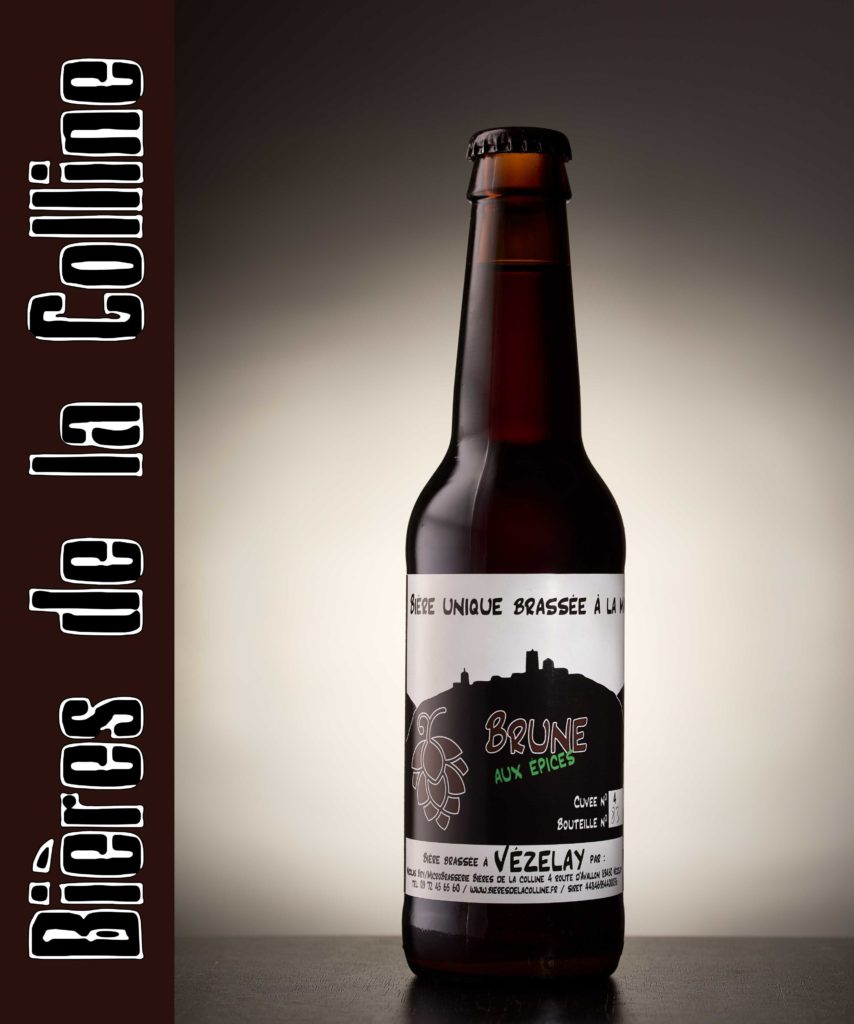 Bière brune bio aux épices de Vézelay