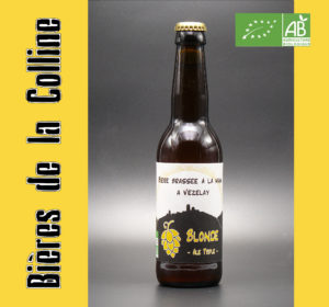 bière blonde bio de vézelay