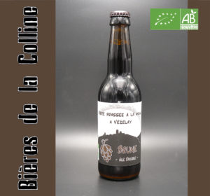 bière brune bio de vézelay