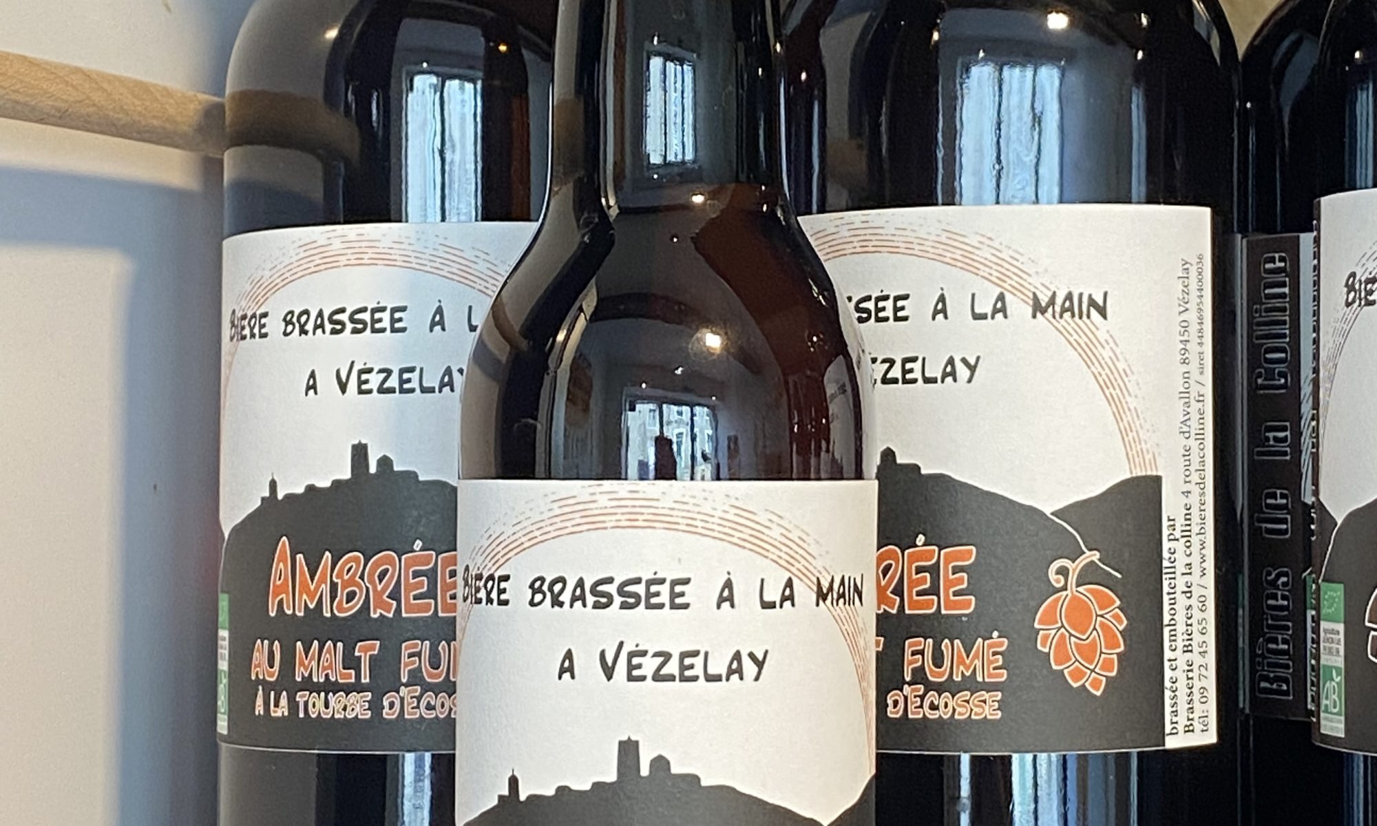 bière ambrée bio au malt fumé de vézelay